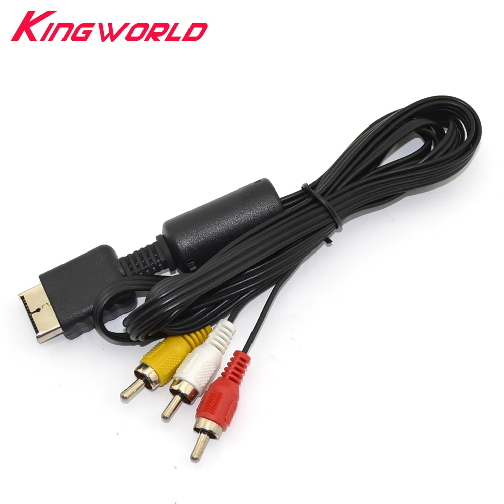 PERITEL AV Cable For PlayStation 1, PS2 & PS3 - Component Video & Audio Connection Cable (2m/6.5ft)