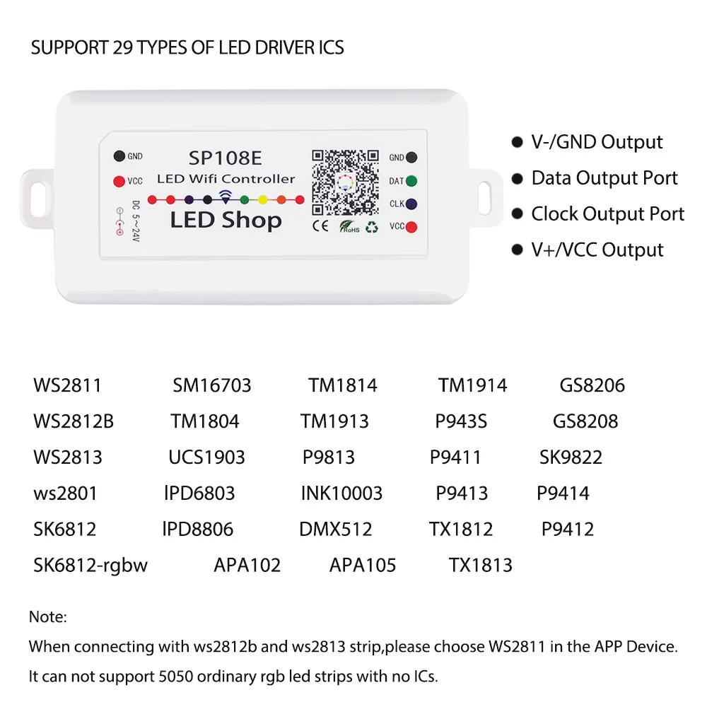 5V-24V-SP108E-WIFI-LED-Controller-WS2812B-WS2811-WS2801-LED-WiFi-Controller-iOS-Android-App-Wireless