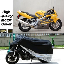 Мотоциклов Обложка Для Honda CBR600F3 CBR600F4 Водонепроницаемый УФ/Вс/Пыли/Дождь Защитная Крышка из Полиэстера Тафта