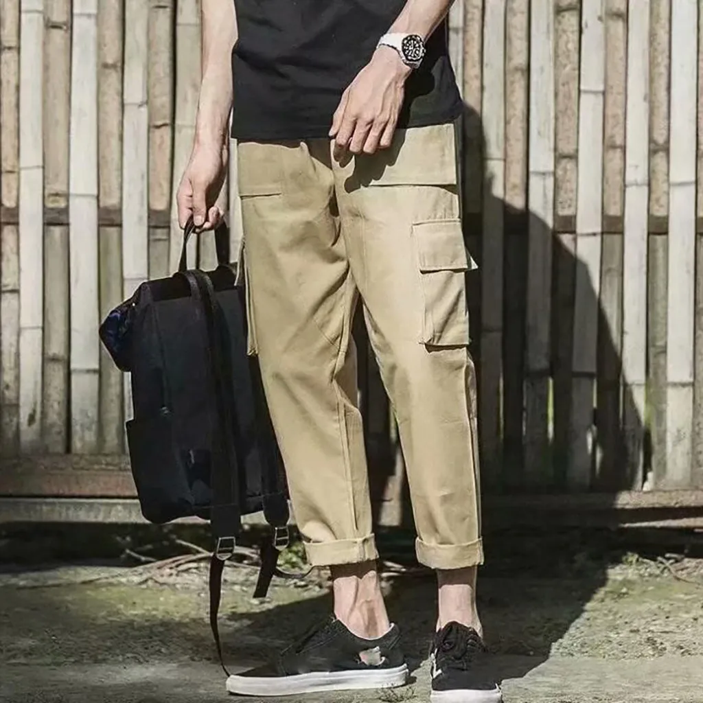 men pants casual Harajuku Pants cargo pants men New Fashion Overalls Casual Solid Comfortable Hip Hop Trousers Y618 men pants casual Harajuku Pants cargo pants men New Fashion Overalls Casual Solid Comfortable Hip Hop Trousers Y618