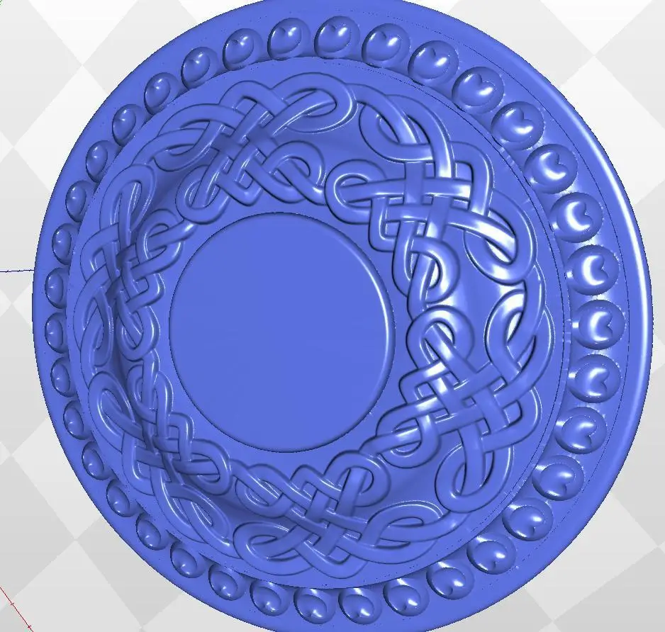 

3d rosette_48 model relief for cnc in STL file format