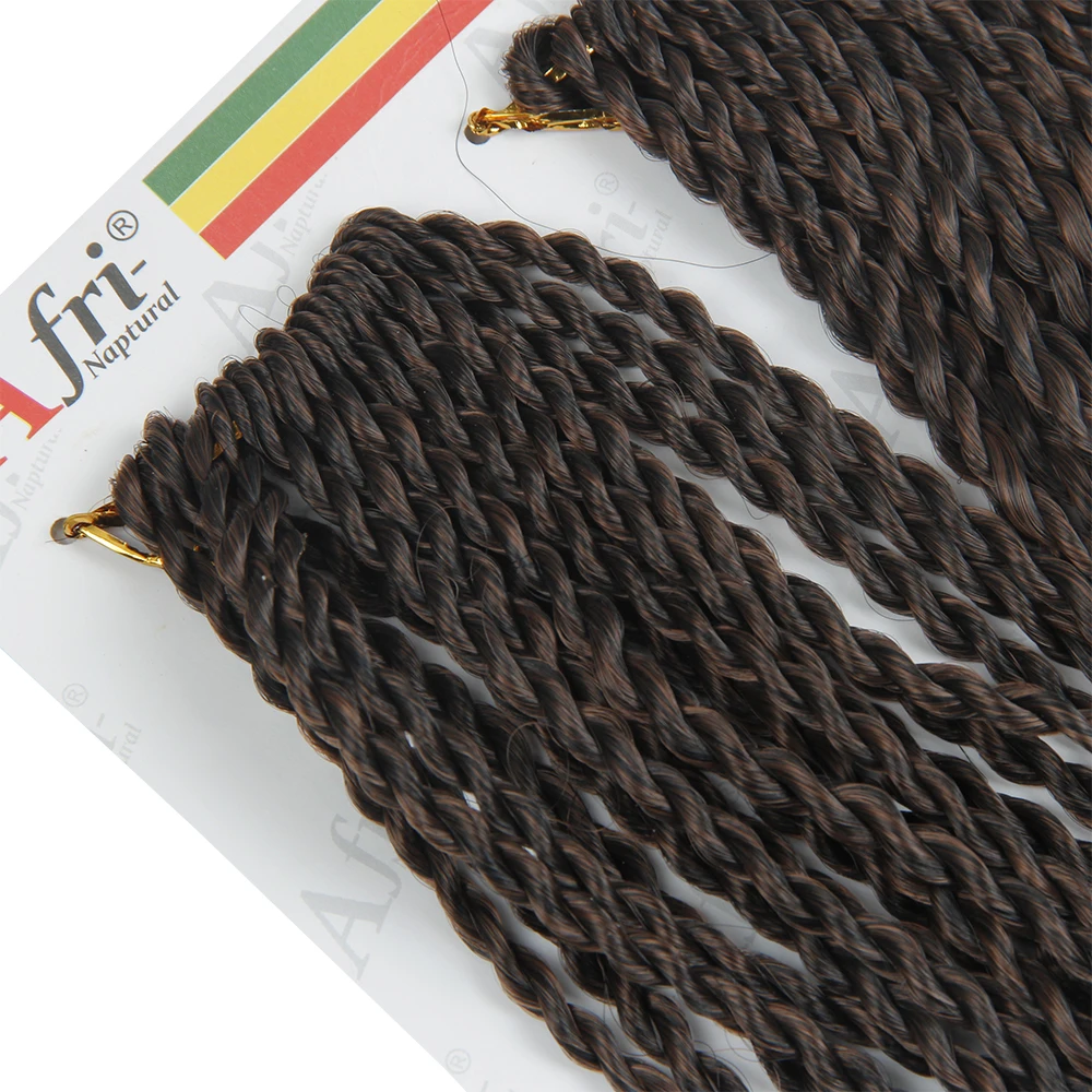 CROCHET loop pretwisted 3X senegal twist 18inch  (57)