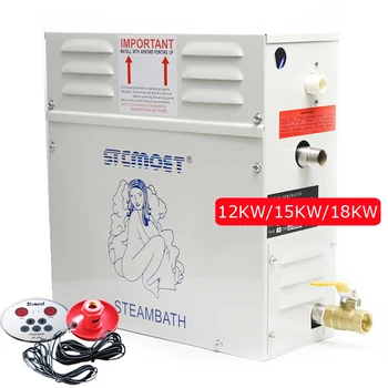 

ST-120/ST-150/ST-180 Steam Generator 12KW/15KW/18KW Home Steam Machine Sauna Bath SPA Steam ShowerRoom Steaming Machine