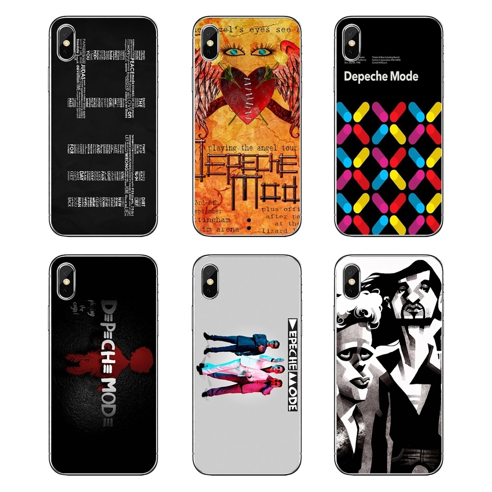 

Transparent Soft Cases Covers depeche mode 6 poster DM Poster For Samsung Galaxy A5 A6 A7 A8 A9 J4 J5 J7 J8 2017 2018 Plus Prime