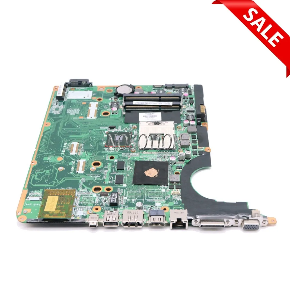 NOKOTION 580976-001 DA0UP6MB6F0 для Hp pavilion DV6 DV6-2100 материнская плата для ноутбука PM55 DDR3 GT210M GPU Бесплатный процессор