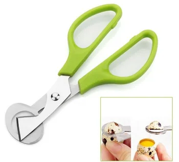 

Free shipping 500pcs Hot sale Pigeon Quail Egg Scissor stainless steel Bird Cutter Opener Kitchen Tool Clipper wa3649