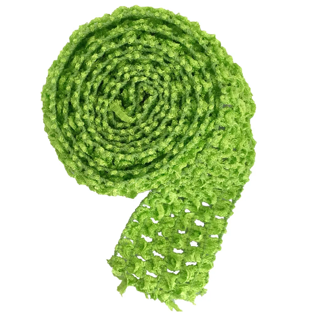 Crochet Elastic Stretchy Waistband Headband Hairband 1.5" 1 Meter Per Lot For Tutu Skirt