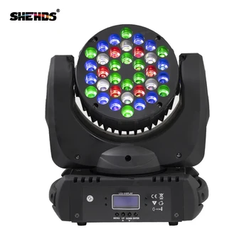 

2Pcs 36x3WRGBW4in1Moving Head LED BeamWash Lighting DMX512 Control Device Suitable for Bar DJ Disco Theater Effect Lights SHEHDS