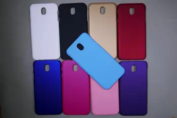 

100pcs/lot Free Shipping New Rubber Matte Hard back Case Cover For Samsung Galaxy J7 J730 2017 EU Version