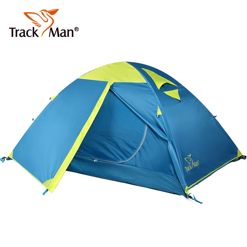 

Trackman Outdoor Tent 3-4 Person Double Layers 3 Season Camping Tents Ultralight waterproof Aluminum alloy Picnic Tents