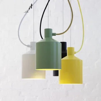 

1PC Lattice bainai minimalist Scandinavian creative single head three head small restaurant dining room bedroom desk lamp FG979