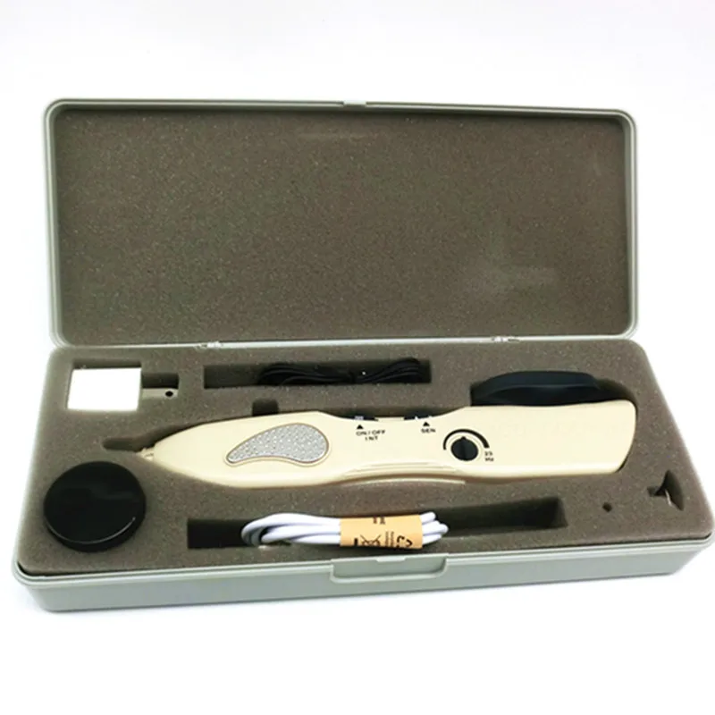 

Multi-function handheld body acupoint detector electro tens acupuncture point detection pulse stimulator meridian pen