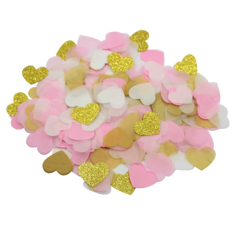 Toyvian 300 Pieces Golden Crown Confetti DIY Paper Confetti for Birthday Party Baby Shower Wedding Decoration 