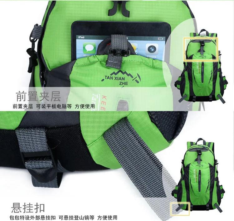 Mochilas escal.