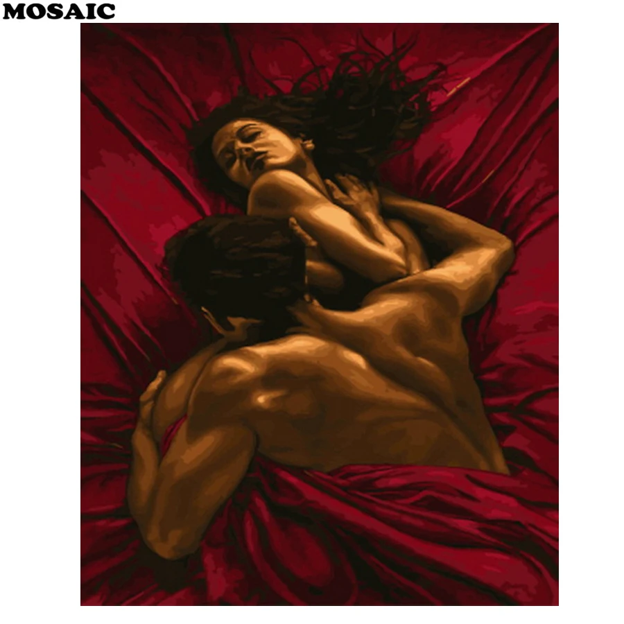 

Acrylic Picture Diamond Painting love,,5D DIY Cross Stitch full square Diamond Embroidery couple kiss Mosaic diamond europe art