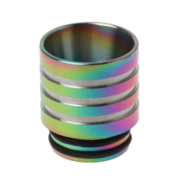 

810 Drip Tip Connor Rainbow Wide Bore Mouthpiece Elronic E-Cigarette Atomizer Accessory for TFV12 Prince TFV8 Big Baby Tan