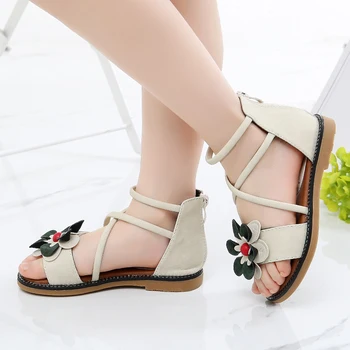 

Kids Baby Girls Summer Flower Design Single Princess Shoe Sandals