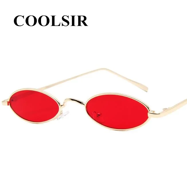 

Oval Sunglasses Small Round Shades for Women 90s Oculos Sunglasses Feminino 2019 Trending Fashion Tinted Red Men Vintage Glasses