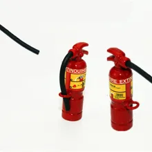 1 шт. красный цвет Огнетушитель куклы дом Миниатюрные аксессуары 3*0,8 см 1:12 весы