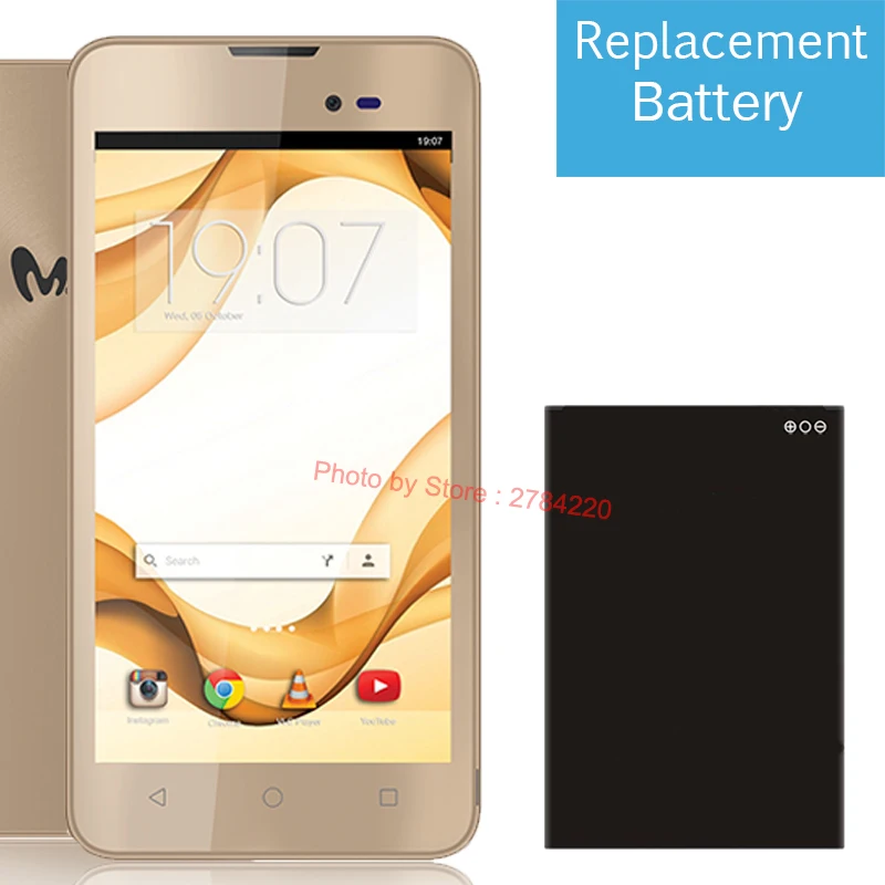 3.8 V 2000mAh Replacement Battery For Mobicel Switch Bateria Batterie