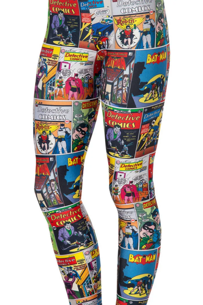

Fashion Women Detective Batman Comics Leggings Slim Fit Thin Elastic Polyester Cos Party Pants Casual Trousers Drop Shipping