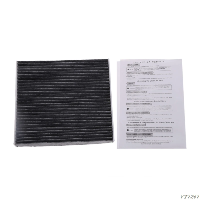 

Carbon Fiber Cabin Air Filter 87139-50060 ADT32514 For Toyota Camry RAV4 Yaris Easy installation Cabin Air Filter
