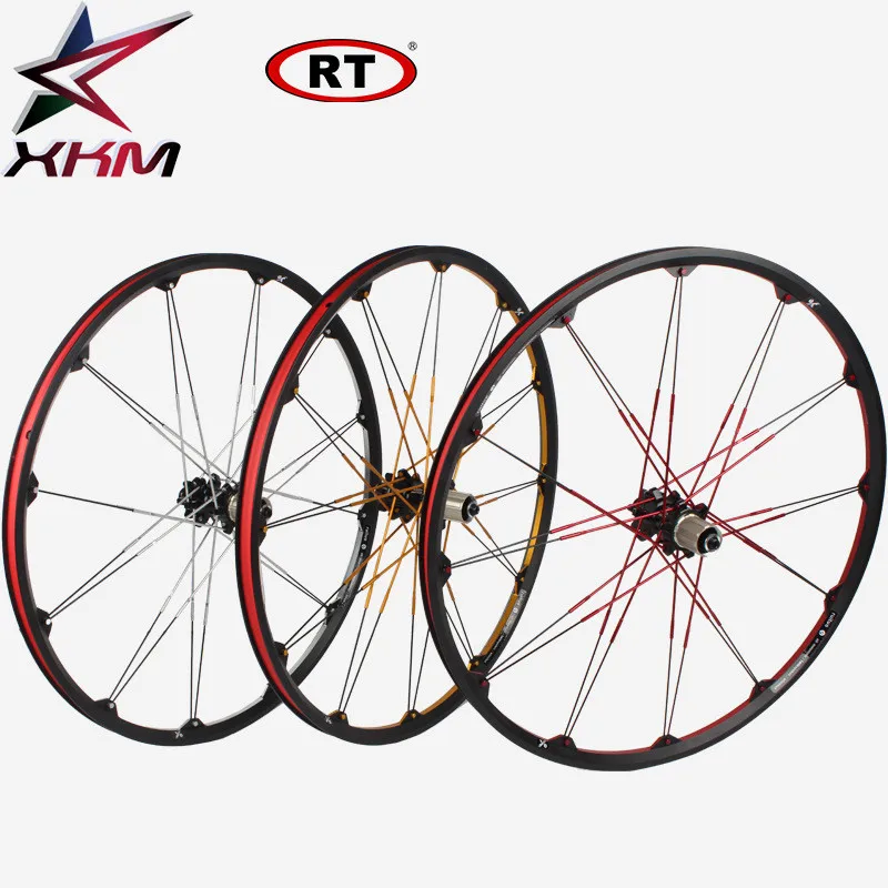 

mountain bicycle wheels 26 inch 7/8/9/10/11speed front 2 rear 4 bearing RT hub super smooth wheel wheelset Rim