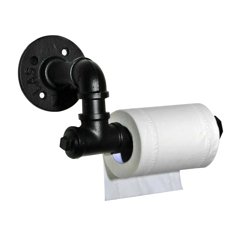 

Industrial Style Paper Towel Holder, Rustic Pipe Paper Towel Dispenser, Wall Mount