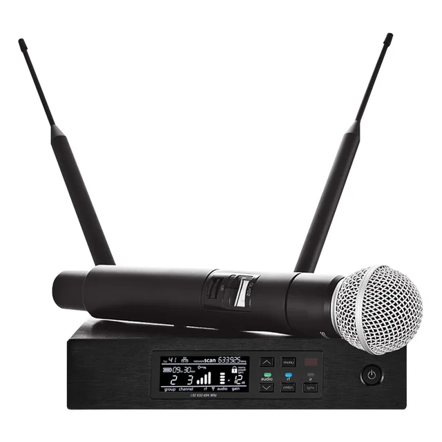 Wireless Microphones Long Range True Diversity UHF Professional