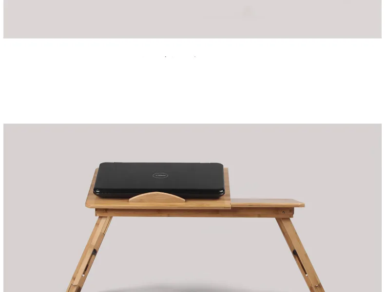 Простые компьютерные столы для ноутбуков студенческие ленивые столы учебный стол Высокое качество бамбуковые складные столы офисная