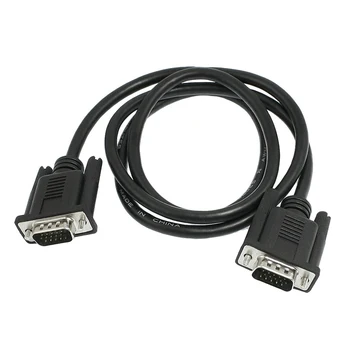 

PC Computer Male to Male 15 Pin VGA M/M Cable Cord Black