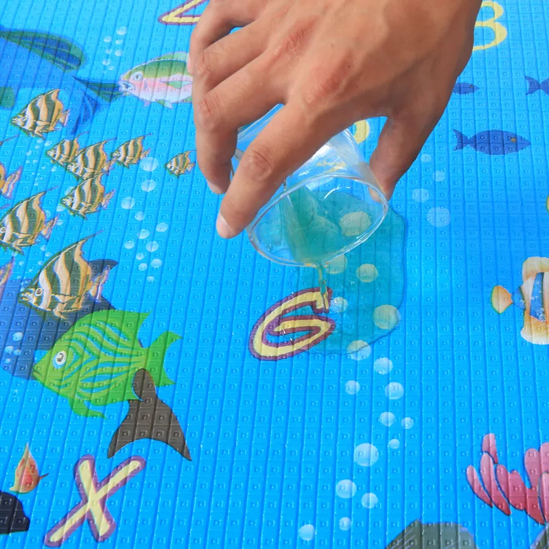 Коврик игровой детский 200*180*3 см двусторонний толстый|thick play mats|baby matplay mat |