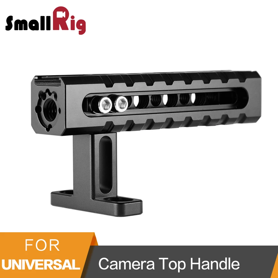 SmallRig универсальная верхняя ручка камеры с монтажными точками башмак крепления для видеокамеры клетки светодиодный свет микрофоны-1984