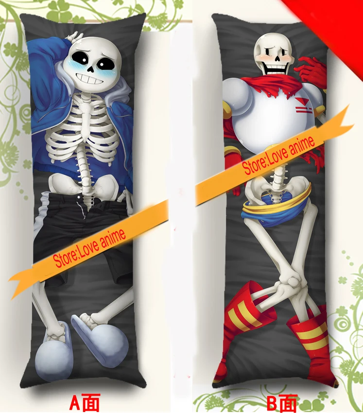 Undertale Sans And Frisk The Pillow By Momoakemi On.