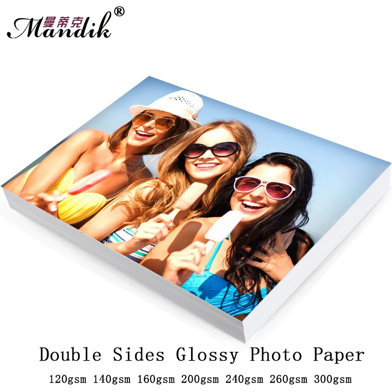 Beste Hoge glossy 50 vellen A4 dubbelzijdig bedrukbaar fotopapier