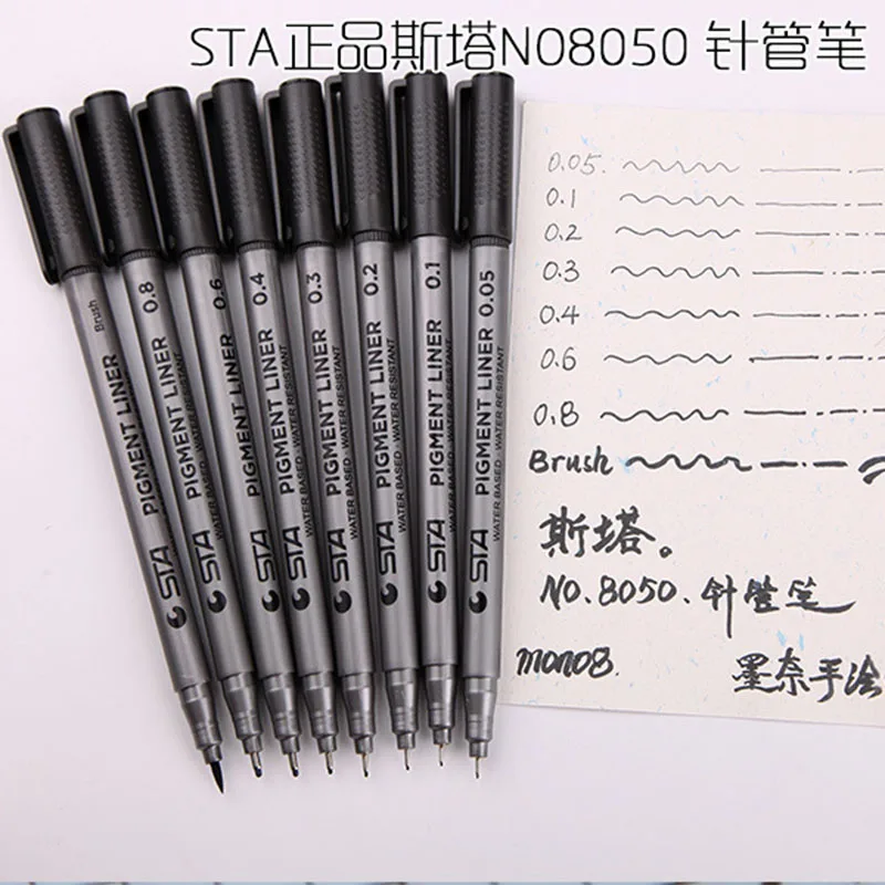 Original Brand Plastic Hook Line Pen Art Marker Pens Drawing Set For Kids Painting School Art Supplies Liner Korean Stationery Original Brand Plastic Hook Line Pen Art Marker Pens Drawing Set For Kids Painting School Art Supplies Liner Korean Stationery