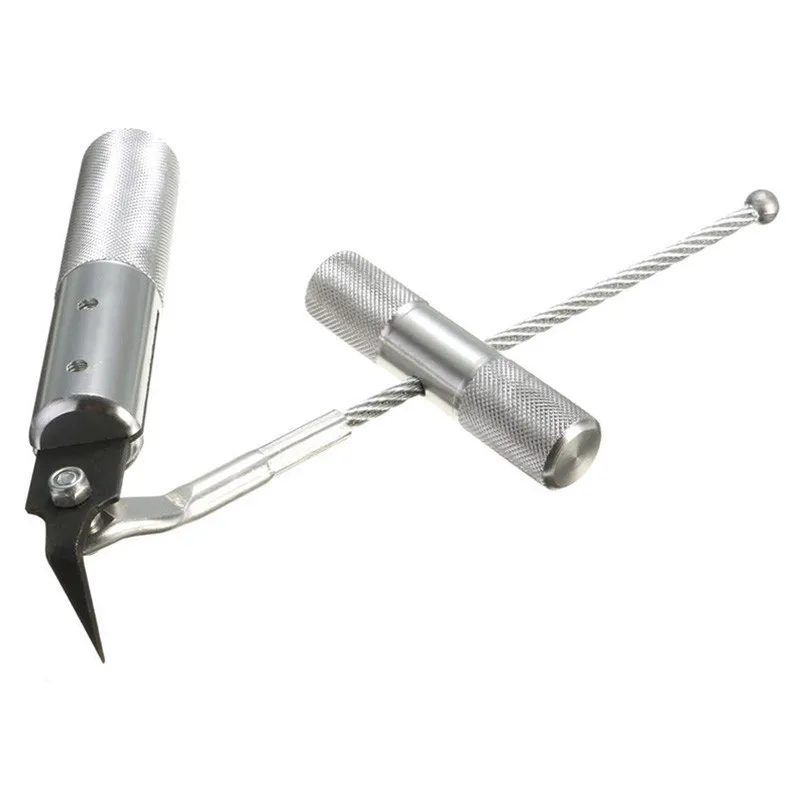Car Windshield  Remover Tool Window Glass Disassembly Removal with Cut Off Knife Repair Hand Kit (3)