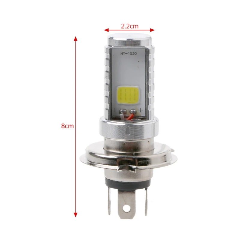 

15W H4 Energy Saving Motorcycle Bulb LED Lamp Hi/Lo Beam Headlight Front Light For Honda Kawasaki