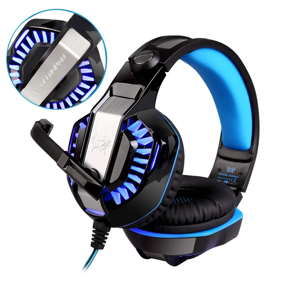 G2000 Professional Gaming Headset with Mic for PC Gamer