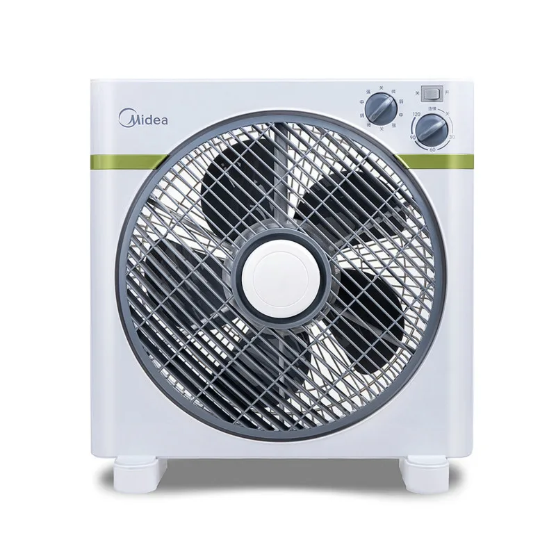 

40W Electric Fans for Home Dorm Room with 5 Rotary-vane Desktop Powerful Wind 12 Inches Portable Fan Timing Fan Free Shipping