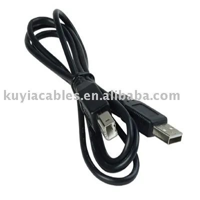 Номер отслеживания++ оптовые продажи+ 5 футов USB 2,0 A до B высокоскоростной принтер кабель