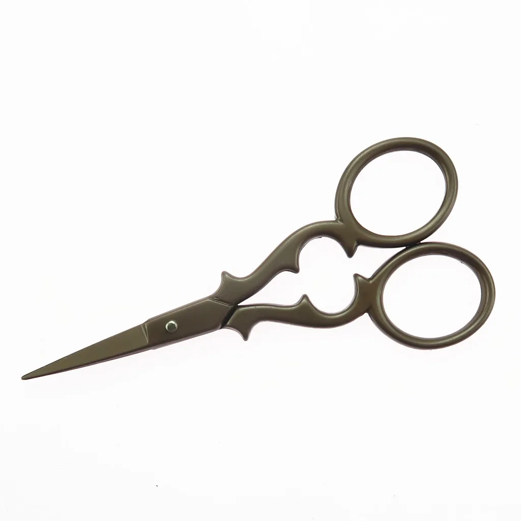 Vintage European Stainless Steel Gourd Scissor for Embroidery Sewing Needlework