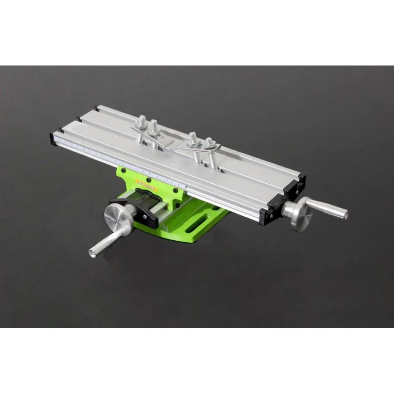 Multifunction Precision X Y-axis Adjustment Workbench MINI Milling Machine Miller Bench Drill Vise Fixture DIY Coordinate Table