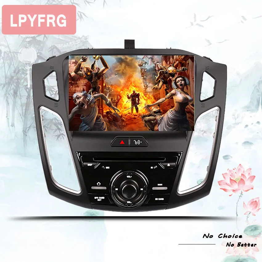 

car radio 1 din Android 9.0 car dvd cassette player for ford focus 3 2012 2013 2014 2015-2019 cars tape recorder gps navigation