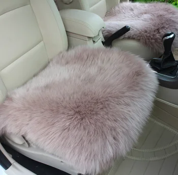 

Pure wool car seat cushion fur cover for HONDA Fit Odyssey CR-V ACCORD CIVIC stream CITY Patrol 350Z Civilian Fuga murano Quest