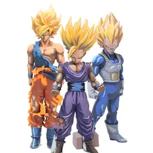 MSP Dragon Ball Z Master Stars Piece Son Goku Manga Dimension gohan Super Saiyan Vegeta PVC dragonball Action Figures model toy