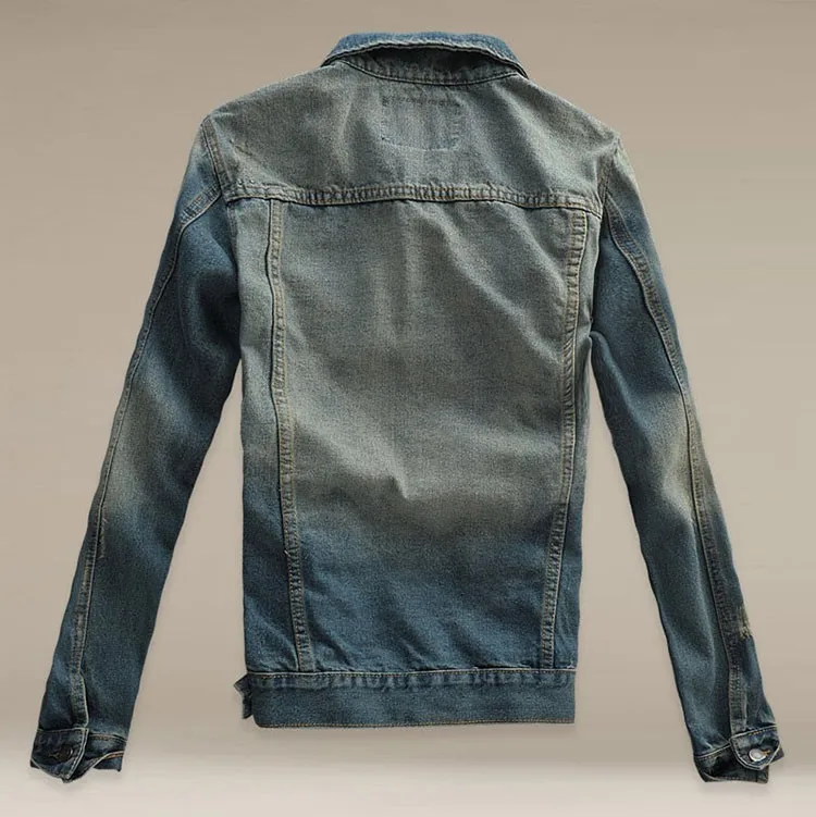 Denim Jacket Men Slim fit Vintage Mens Jacket and Coat High Quality Fashion Casual Jeans Jackets 2016 New Outdoor Jeans Clothing (9)