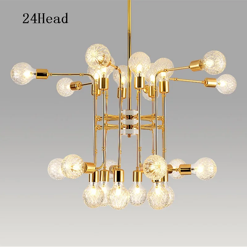 Modern LED Chandeliers dining room American style lustre de plafond For Living Room Bed room antlers Decoration8