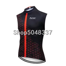 Nw без рукавов Велоспорт Джерси Быстросохнущий жилет дышащая одежда MTB для велосипедистов одежда для велогонок Ropa ciclismo hombre