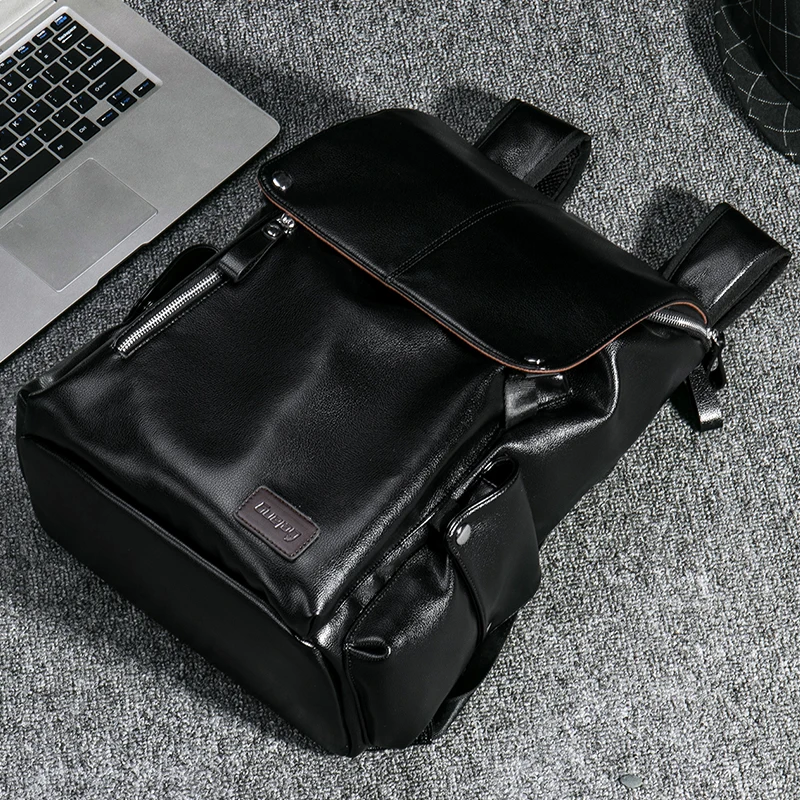 VELALISCIO мужской кожаный рюкзак мужские функциональные сумки водонепроницаемый